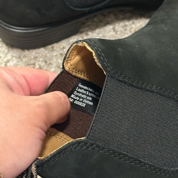 Blundstone 1977 Chelsea Boots Women Size 6.5 US Waterproof Grunge Casual Black - Picture 8 of 11